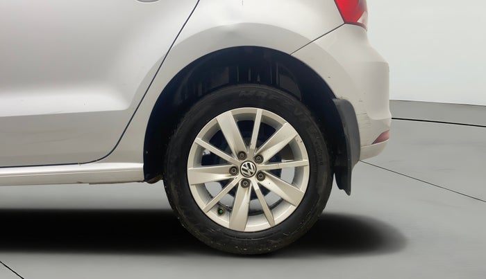 2015 Volkswagen Polo HIGHLINE1.2L, Petrol, Manual, 36,832 km, Left Rear Wheel