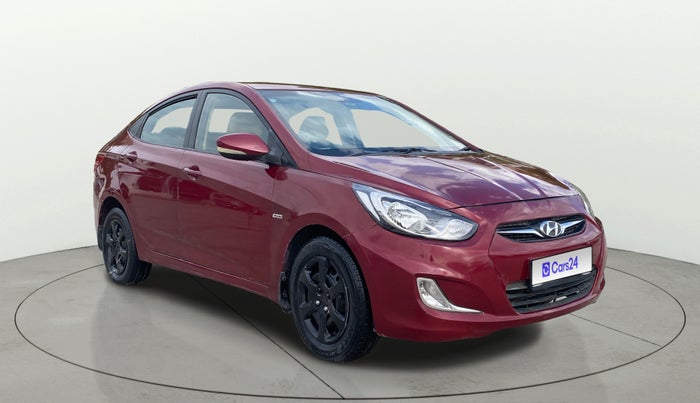 2015 Hyundai Verna FLUIDIC 1.6 CRDI EX, Diesel, Manual, 1,08,808 km, Right Front Diagonal