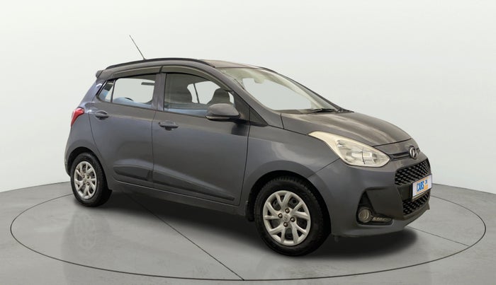 2019 Hyundai Grand i10 SPORTZ 1.2 KAPPA VTVT, Petrol, Manual, 65,628 km, Right Front Diagonal