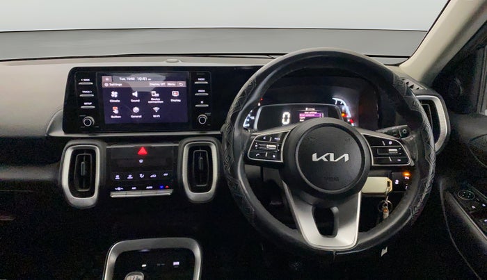 2024 KIA SONET HTK (O) 1.2 Petrol MT, Petrol, Manual, 19,416 km, Steering Wheel Close Up