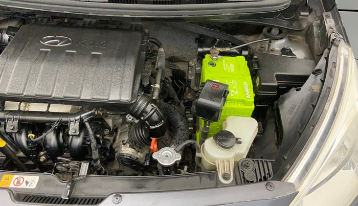 2016 Hyundai Grand i10 ASTA AT 1.2 KAPPA VTVT, Petrol, Automatic, 66,660 km, Engine View - Left