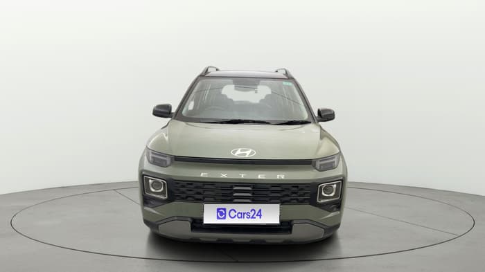 2023 Hyundai EXTER SX(O) CONNECT 1.2 AMT DUAL TONE, Petrol, Automatic, 13,620 km, Front
