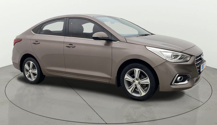 2018 Hyundai Verna 1.6 VTVT SX, Petrol, Manual, 74,563 km, Right Front Diagonal