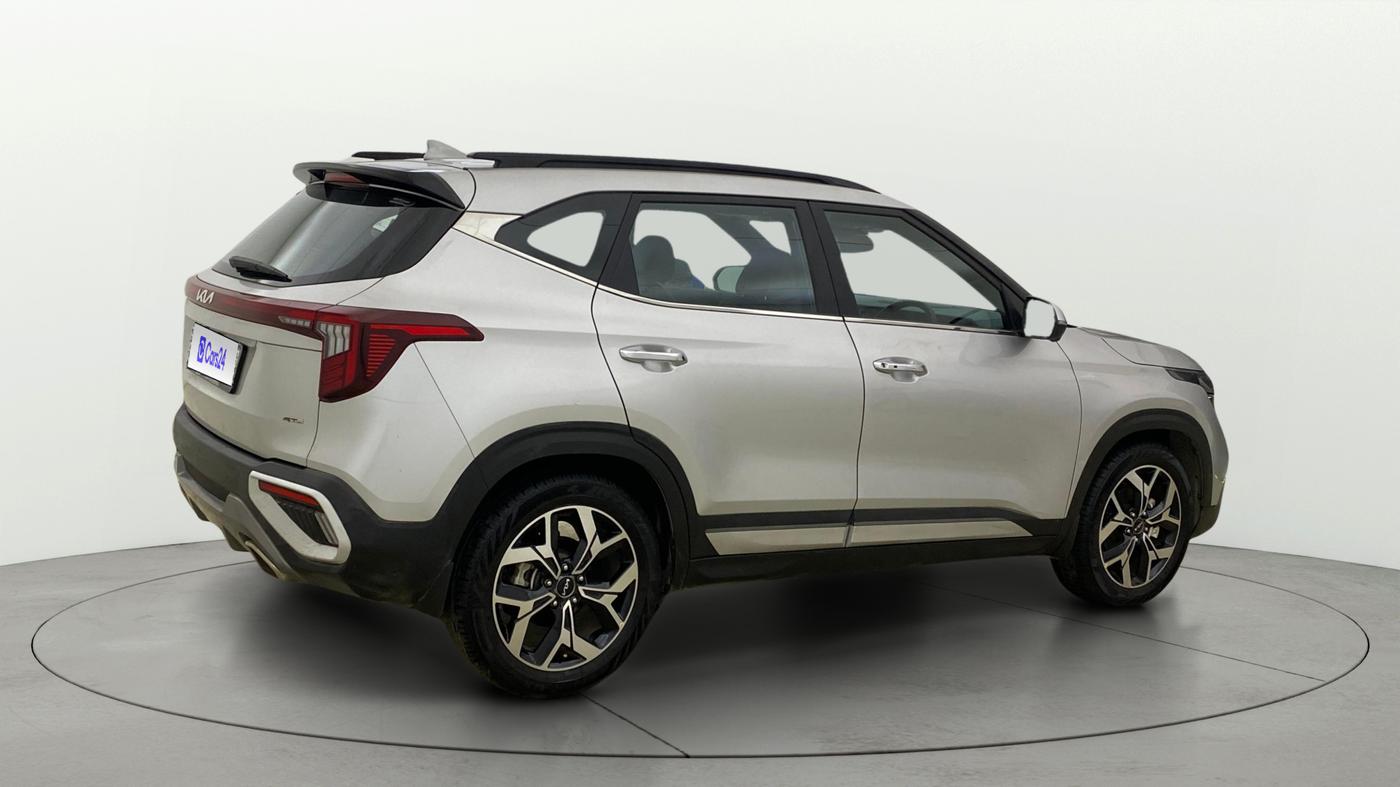 2025 KIA SELTOS  GTX Plus 1.5 Turbo Petrol DCT, Petrol, Automatic, 7,117 km, Right Back Diagonal