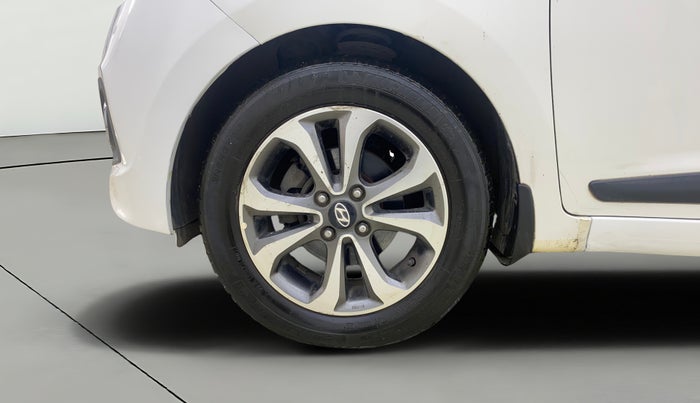 2014 Hyundai Xcent SX 1.2 (O), Petrol, Manual, 74,724 km, Left Front Wheel