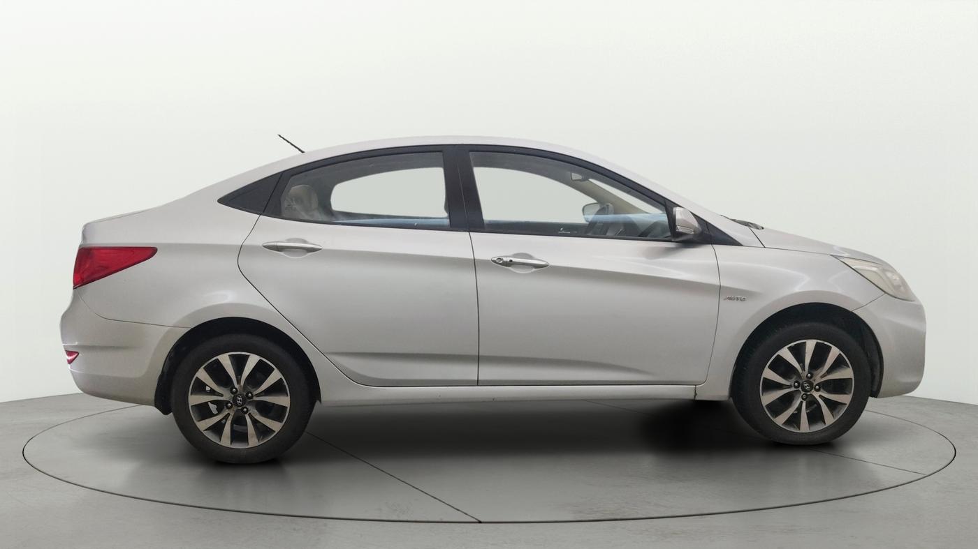 2013 Hyundai Verna FLUIDIC 1.6 VTVT SX OPT AT, Petrol, Automatic, 80,095 km, Right Side View