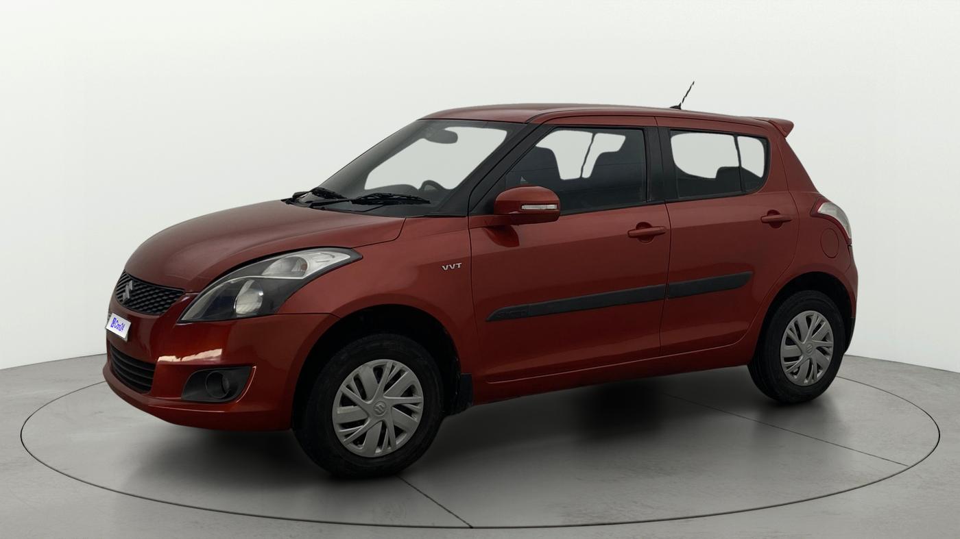 2013 Maruti Swift VXI, Petrol, Manual, 96,561 km, Left Front Diagonal