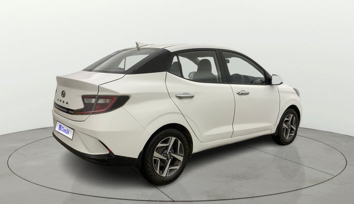 2021 Hyundai AURA SX 1.2, Petrol, Manual, 1,16,017 km, Right Back Diagonal
