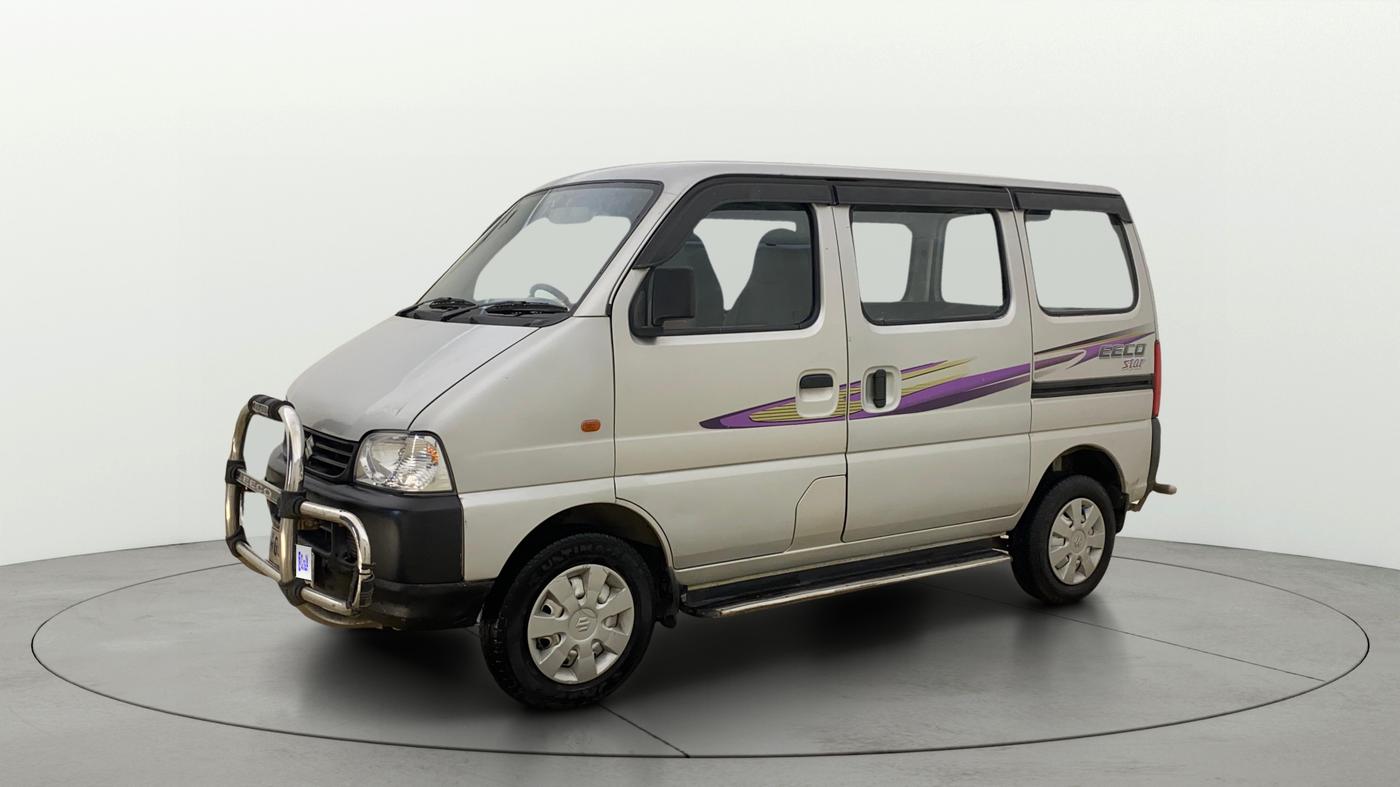 2014 Maruti Eeco 5 STR WITH A/C+HTR, Petrol, Manual, 65,957 km, Left Front Diagonal