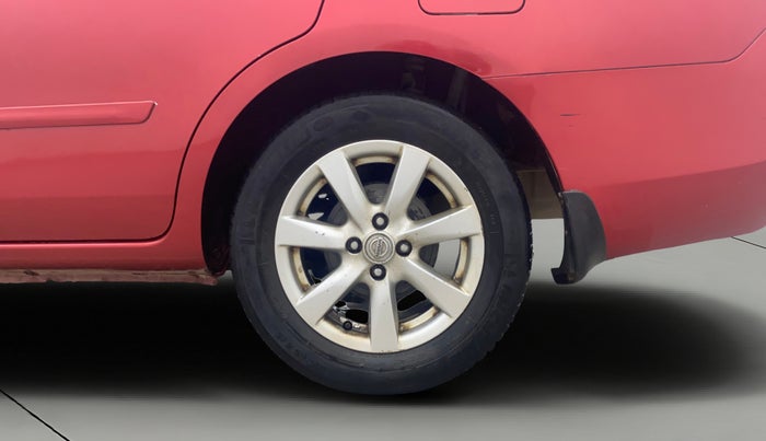 2013 Nissan Sunny XV DIESEL, Diesel, Manual, 1,20,954 km, Left Rear Wheel