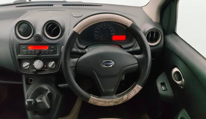 2018 Datsun Go T, Petrol, Manual, 28,485 km, Steering Wheel Close Up