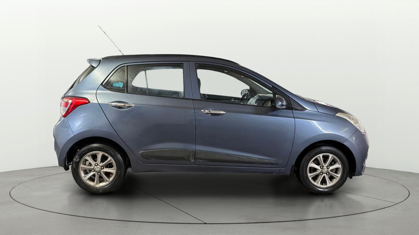 2015 Hyundai Grand i10 ASTA (O) 1.2 KAPPA VTVT, Petrol, Manual, 71,956 km, Right Side View
