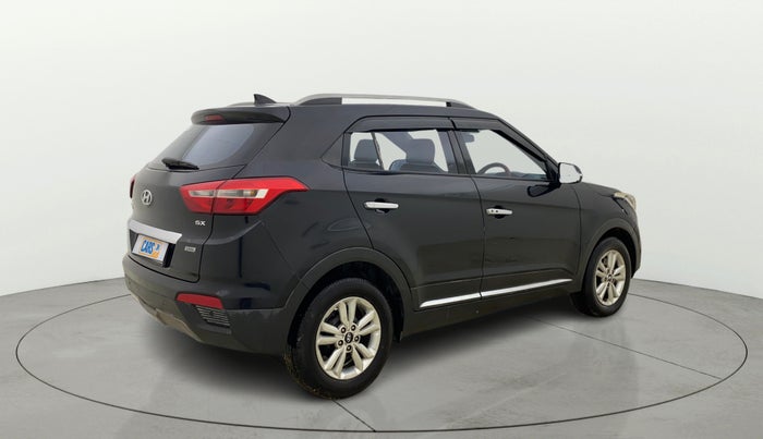 2017 Hyundai Creta SX PLUS 1.6 DIESEL, Diesel, Manual, 1,00,287 km, Right Back Diagonal