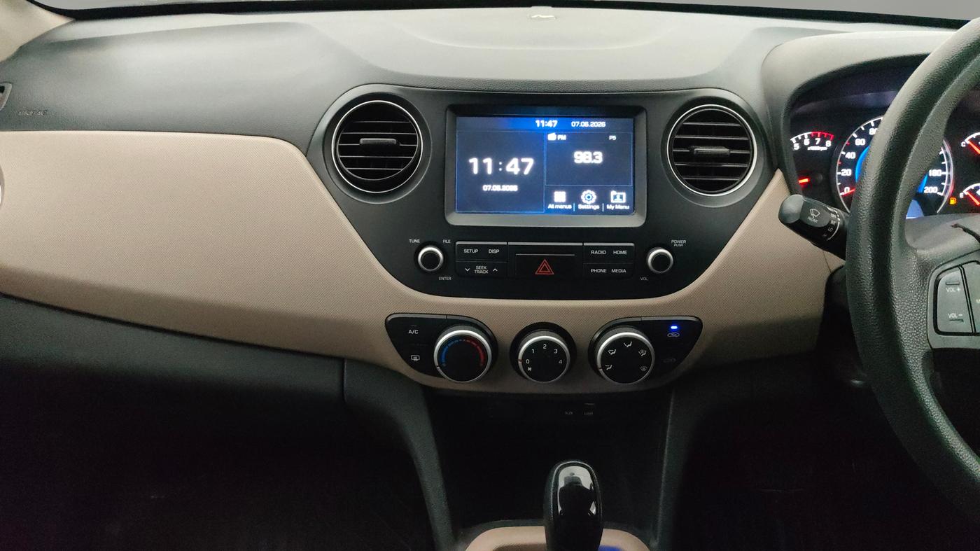 2017 Hyundai Grand i10 SPORTZ (O) AT 1.2 KAPPA VTVT, Petrol, Automatic, 95,534 km, Air Conditioner