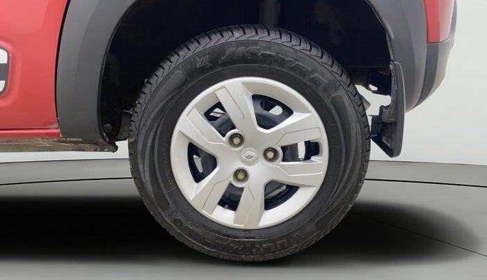 2017 Renault Kwid 1.0 RXT 02 Anniversary Edition, Petrol, Manual, 16,853 km, Left Rear Wheel