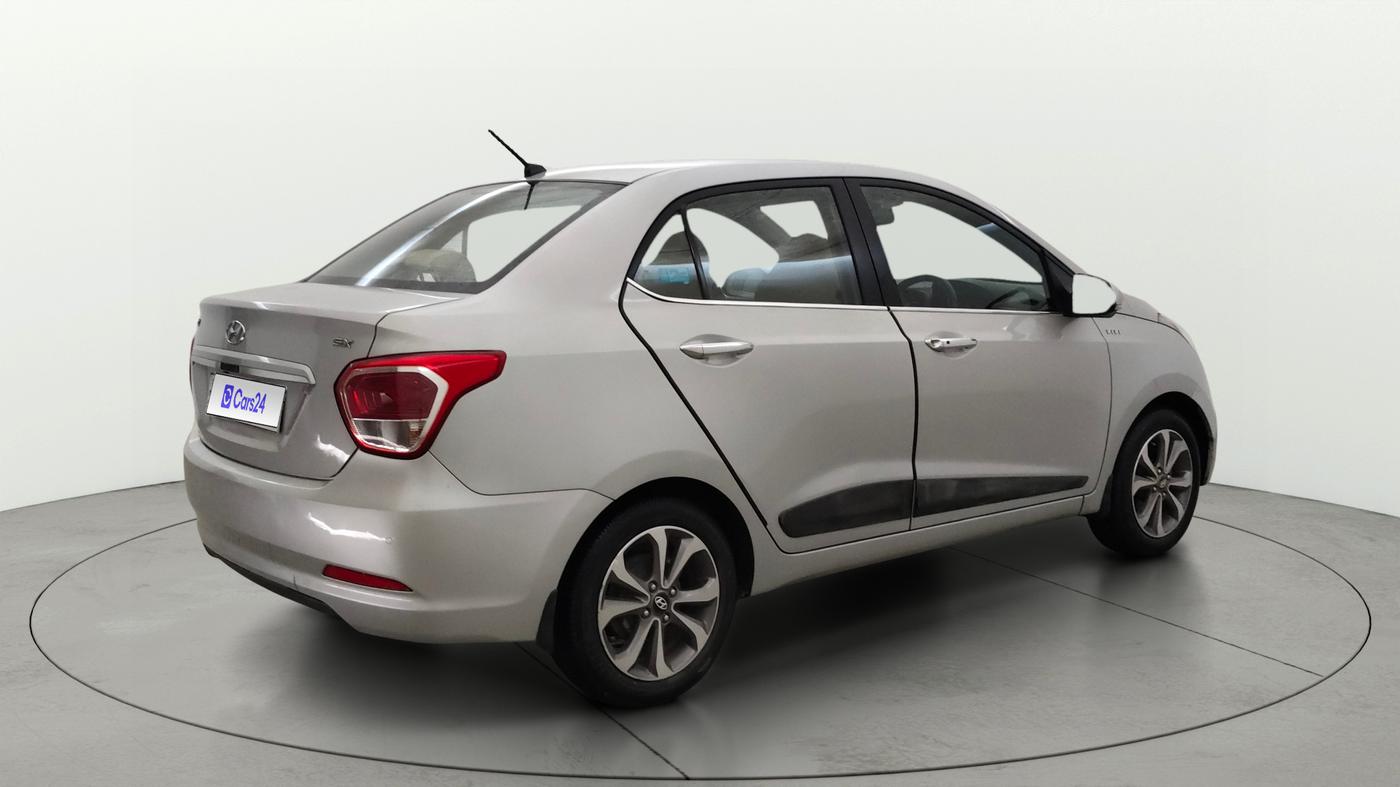 2015 Hyundai Xcent SX 1.2 (O), Petrol, Manual, 48,115 km, Right Back Diagonal
