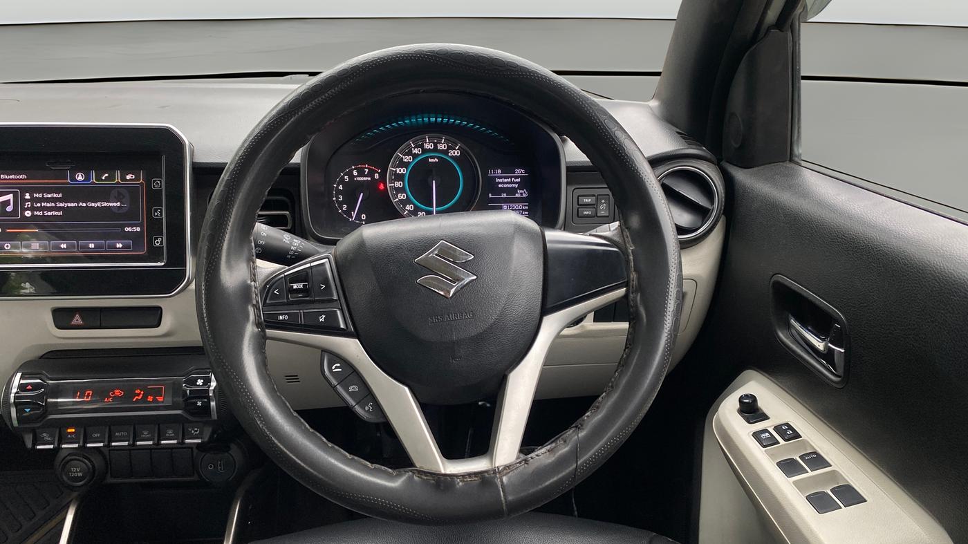 2017 Maruti IGNIS ALPHA 1.2, Petrol, Manual, 47,633 km, Steering Wheel Close Up