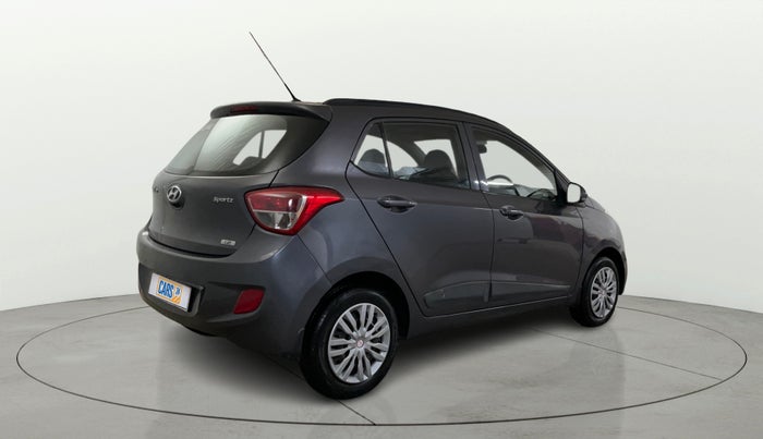 2016 Hyundai Grand i10 SPORTZ 1.2 KAPPA VTVT, Petrol, Manual, 18,360 km, Right Back Diagonal
