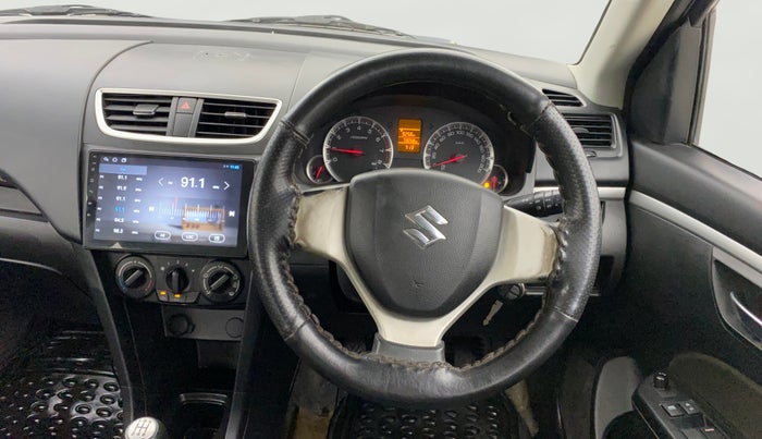2014 Maruti Swift VXI, Petrol, Manual, 73,057 km, Steering Wheel Close Up