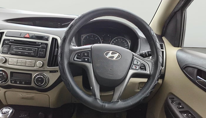 2013 Hyundai i20 SPORTZ 1.4 CRDI, Diesel, Manual, 1,01,692 km, Steering Wheel Close Up