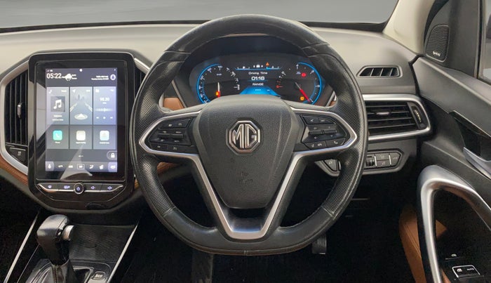2021 MG HECTOR SHARP 1.5 PETROL CVT, Petrol, Automatic, 63,586 km, Steering Wheel Close Up