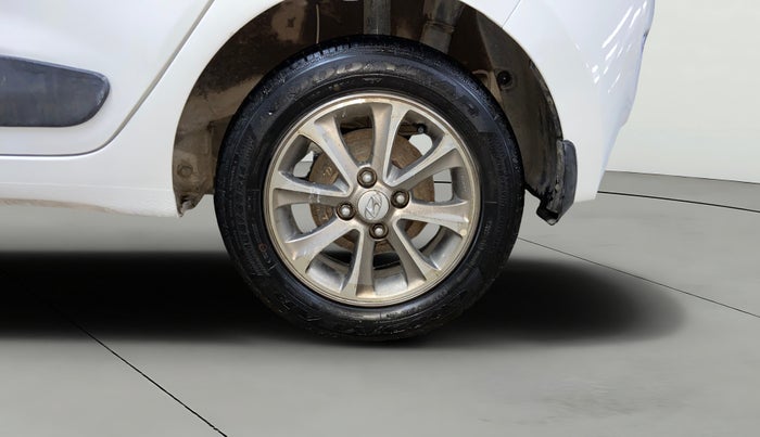 2016 Hyundai Grand i10 ASTA (O) AT 1.2 KAPPA VTVT, Petrol, Automatic, 43,523 km, Left Rear Wheel