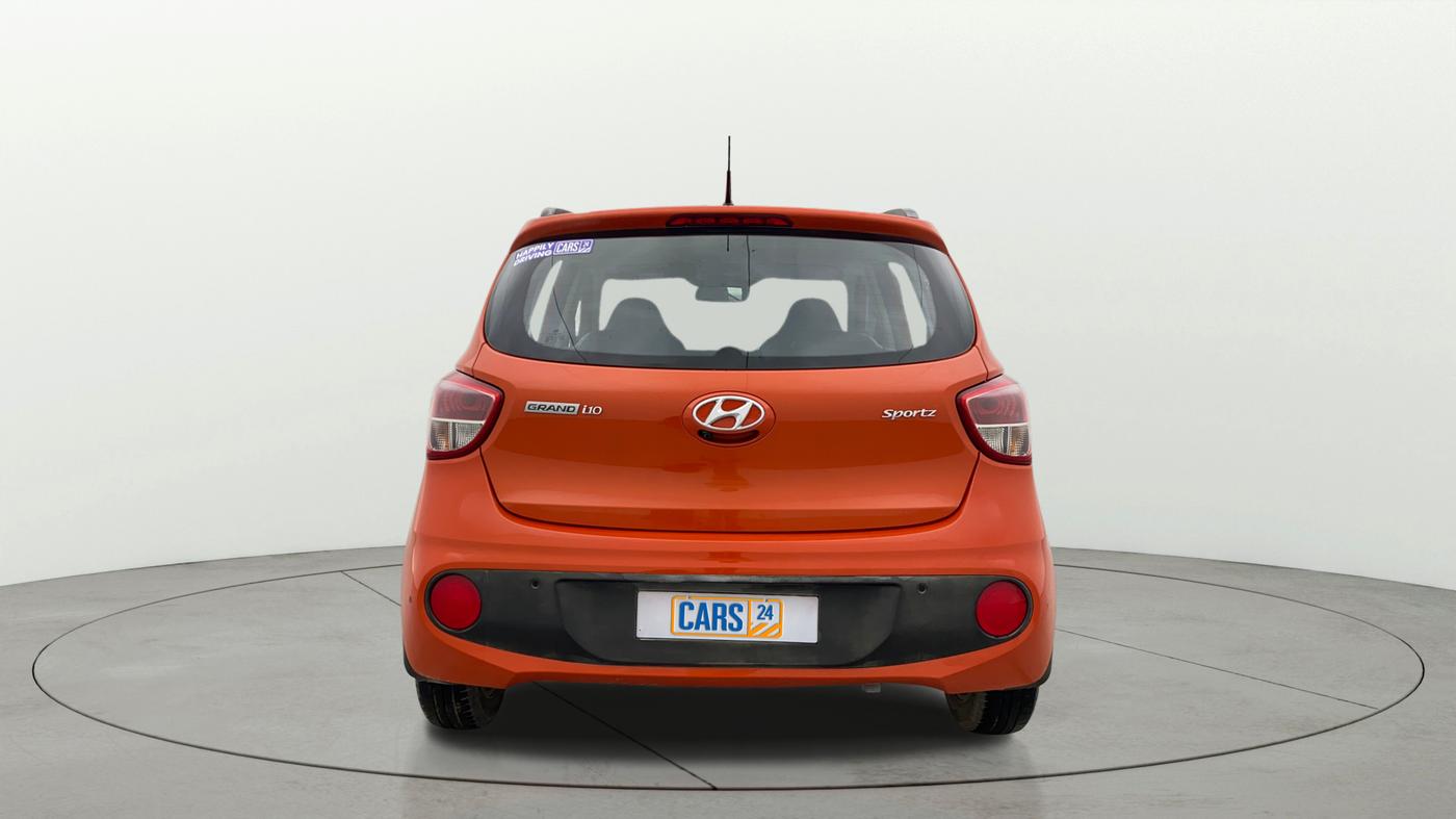 2018 Hyundai Grand i10 SPORTZ AT 1.2 KAPPA VTVT, Petrol, Automatic, 23,239 km, Back/Rear