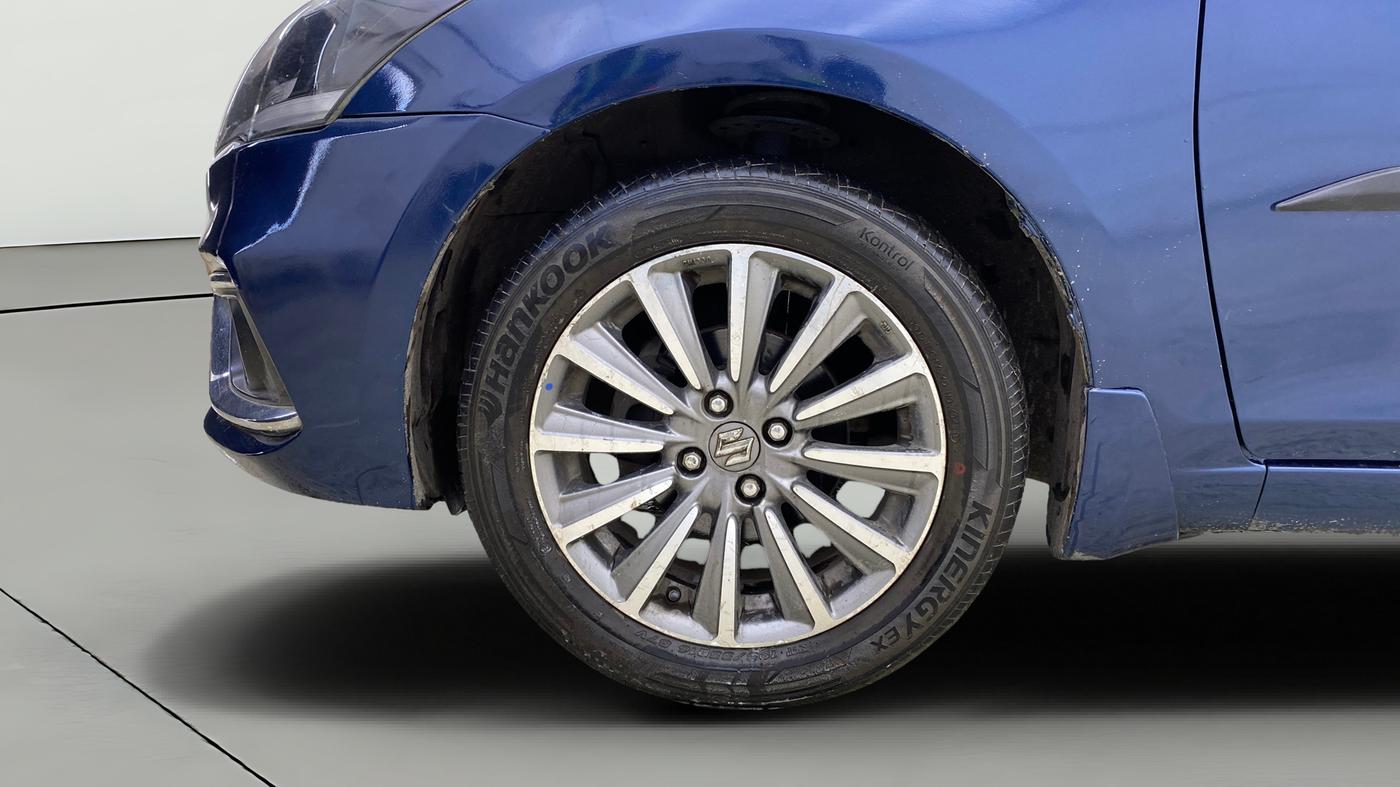 2018 Maruti Ciaz ALPHA  AT 1.5 SHVS PETROL, Petrol, Automatic, 64,071 km, Left Front Wheel