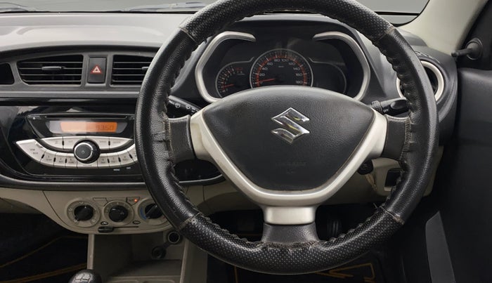 2017 Maruti Alto K10 VXI (O), Petrol, Manual, 55,404 km, Steering Wheel Close Up
