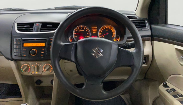 2014 Maruti Swift Dzire VXI, Petrol, Manual, 22,062 km, Steering Wheel Close Up