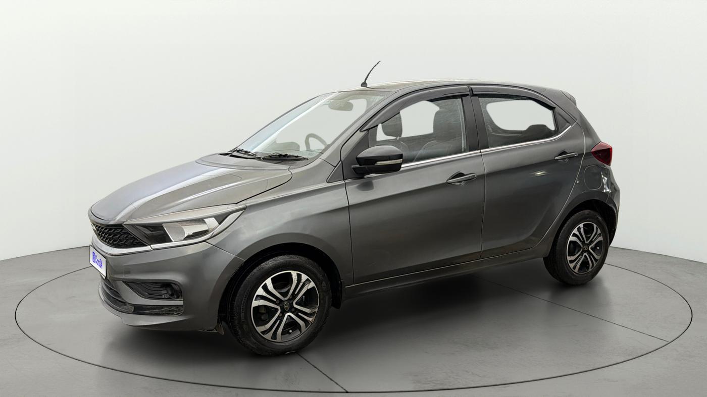 2023 Tata Tiago XTA PETROL, Petrol, Automatic, 27,984 km, Left Front Diagonal