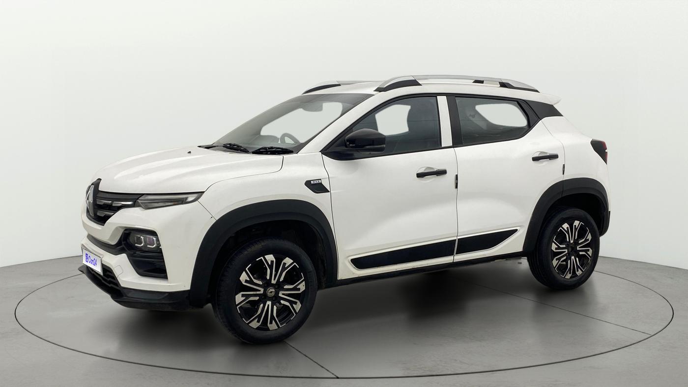 2022 Renault Kiger RXZ AMT, Petrol, Automatic, 35,449 km, Left Front Diagonal