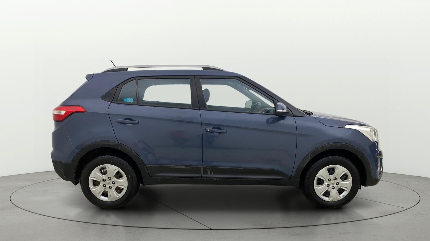 2017 Hyundai Creta E PLUS 1.6 PETROL, Petrol, Manual, 45,642 km, Right Side View