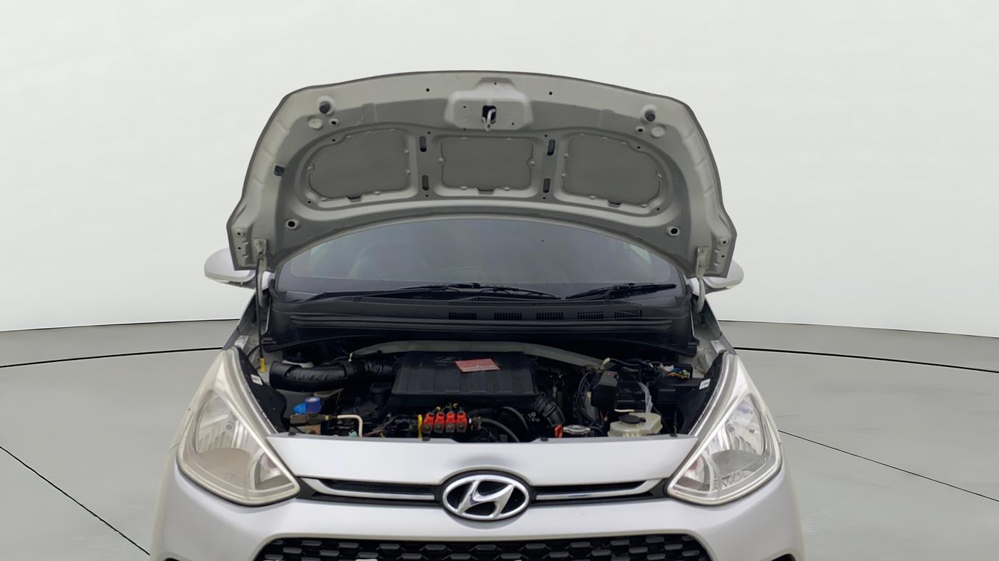 2018 Hyundai Grand i10 SPORTZ AT 1.2 KAPPA VTVT, CNG, Automatic, 87,368 km, Open Bonet