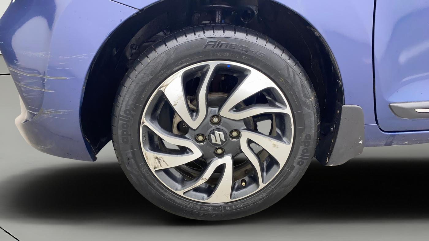 2021 Maruti Baleno ALPHA PETROL 1.2, Petrol, Manual, 37,793 km, Left Front Wheel
