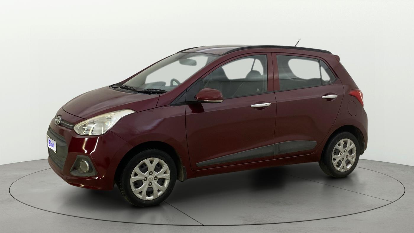 2013 Hyundai Grand i10 SPORTZ 1.2 KAPPA VTVT, Petrol, Manual, 66,349 km, Left Front Diagonal