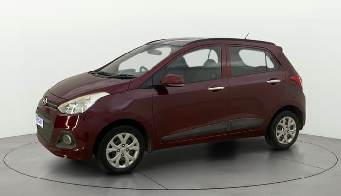 2013 Hyundai Grand i10 SPORTZ 1.2 KAPPA VTVT, Petrol, Manual, 66,409 km, Left Front Diagonal