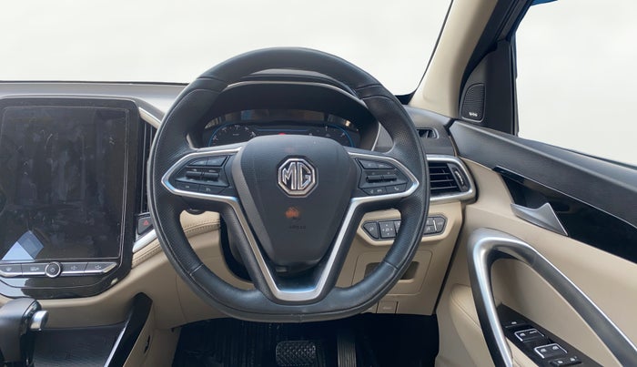 2022 MG HECTOR SHARP 1.5 PETROL CVT, Petrol, Automatic, 39,565 km, Steering Wheel Close Up