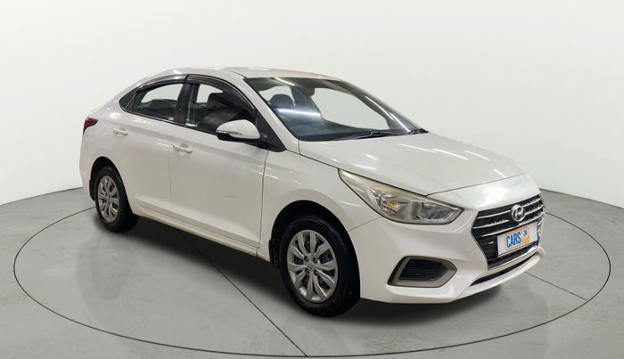 2018 Hyundai Verna 1.4 E PETROL, Petrol, Manual, 75,307 km, Right Front Diagonal