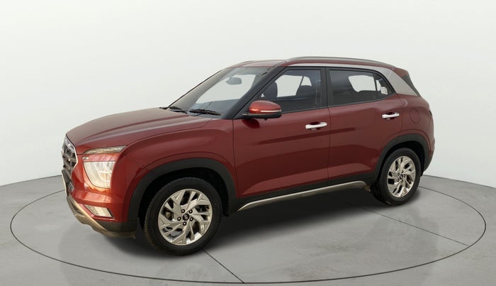 2022 Hyundai Creta SX IVT 1.5 PETROL, Petrol, Automatic, 57,099 km, Left Front Diagonal