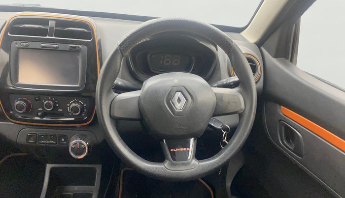 2017 Renault Kwid CLIMBER 1.0 AMT, Petrol, Automatic, 47,517 km, Steering Wheel Close Up