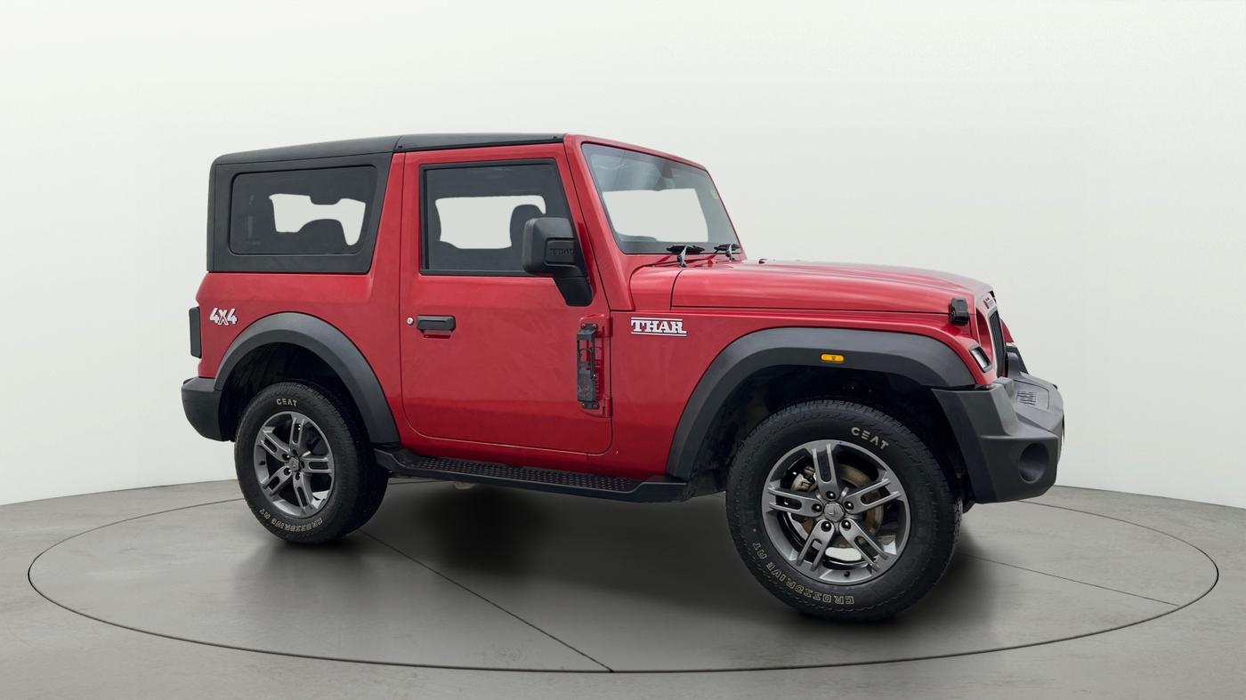 2024 Mahindra Thar LX D AT 4WD HT, Diesel, Automatic, 33,639 km, Right Front Diagonal