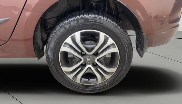2022 Tata TIGOR XZ PLUS CNG, CNG, Manual, 84,605 km, Left Rear Wheel