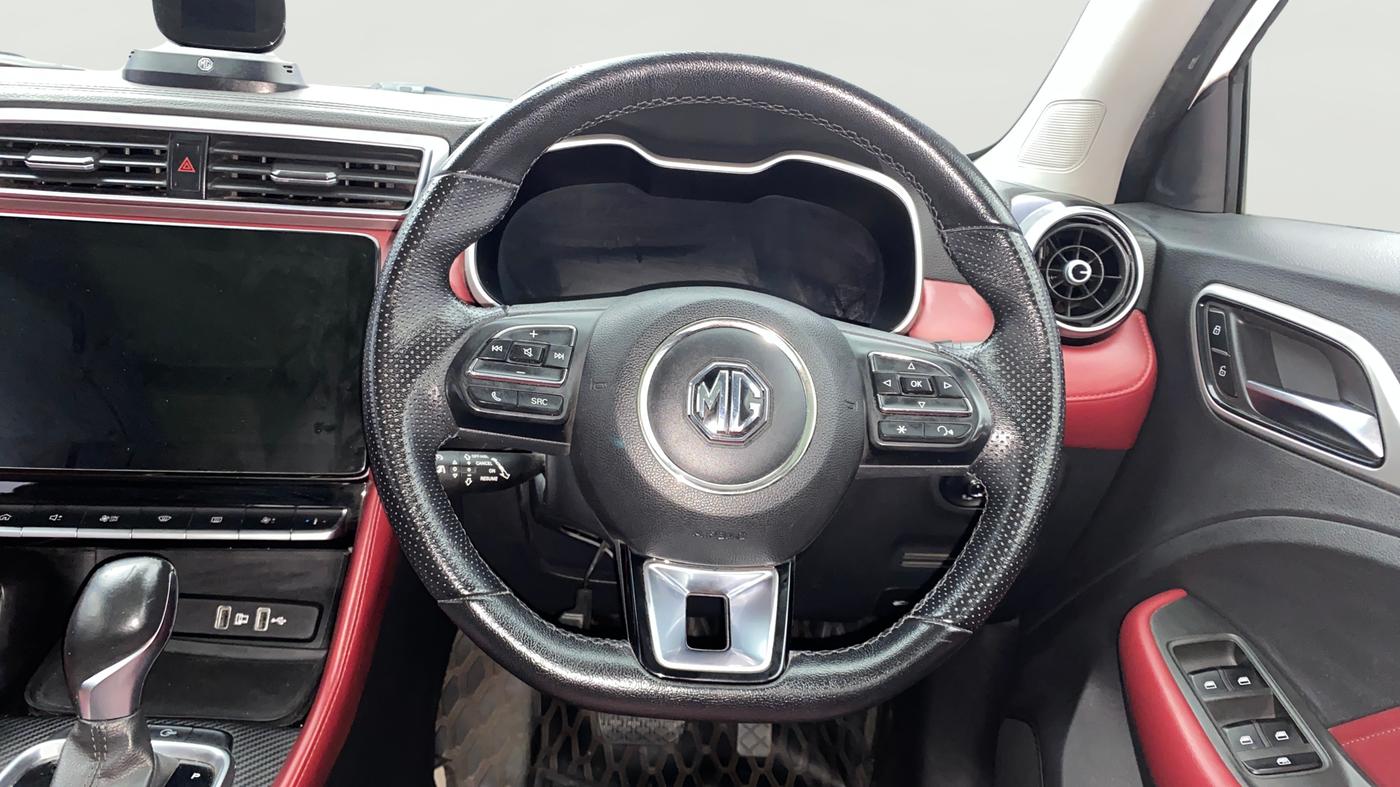 2021 MG ASTOR SAVVY 1.3 TURBO AT S RED, Petrol, Automatic, 75,565 km, Steering Wheel Close Up