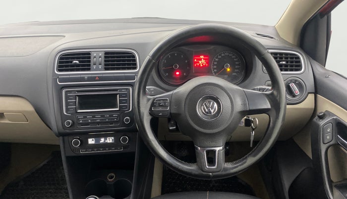 2013 Volkswagen Polo HIGHLINE1.2L, Petrol, Manual, 78,743 km, Steering Wheel Close Up