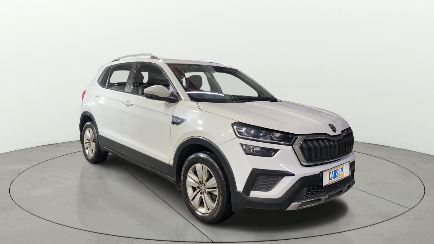 2022 Skoda KUSHAQ AMBITION 1.0L TSI MT, Petrol, Manual, 49,230 km, Right Front Diagonal