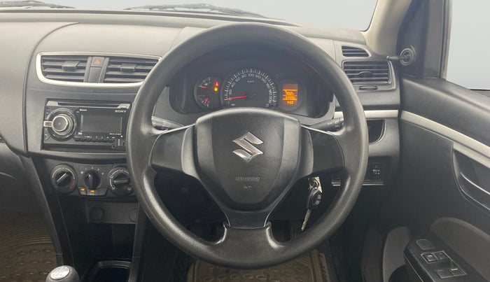 2017 Maruti Swift LXI (O), Petrol, Manual, 63,565 km, Steering Wheel Close Up
