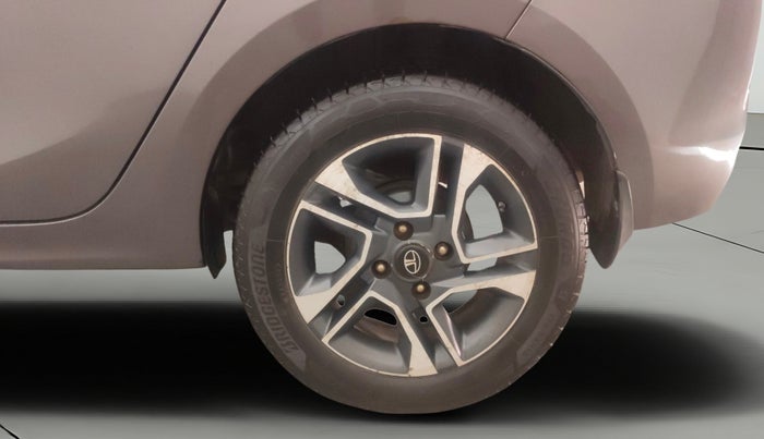 2017 Tata TIGOR XZ (O) PETROL, Petrol, Manual, 50,276 km, Left Rear Wheel