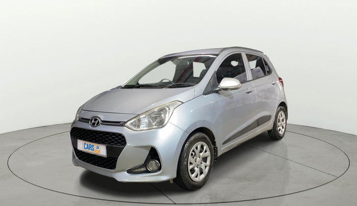 2019 Hyundai Grand i10 SPORTZ 1.2 KAPPA VTVT, Petrol, Manual, 68,297 km, Left Front Diagonal