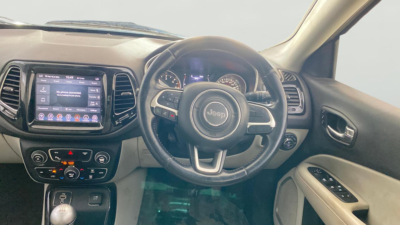 2019 Jeep Compass LIMITED PLUS DIESEL, Diesel, Manual, 86,916 km, Steering Wheel Close Up